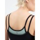 SG H1WSB83322 Women Black Sports Bra, Black, S SG H1WSB83322 Women Black Sports Bra, Black, S