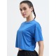 SG H1WT83102 Women Royal Blue T-Shirt, Royal Blue, S