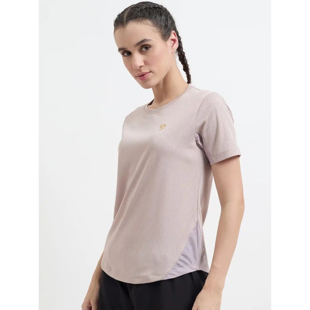 SG H1WT83122 Women Shadow Grey T-Shirt, Shadow Grey, S