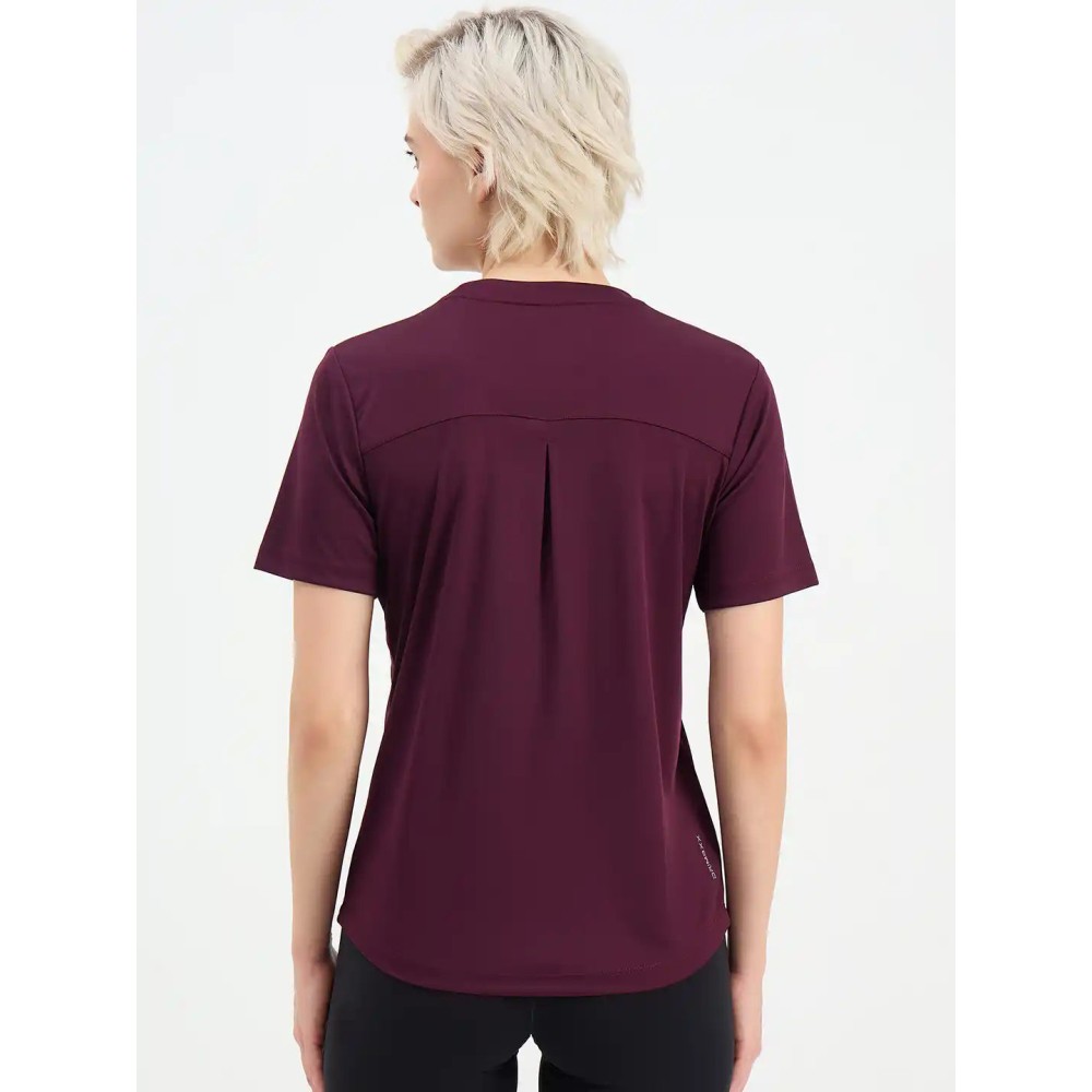 SG H1WT83131 Women Berry T-Shirt, Berry, S