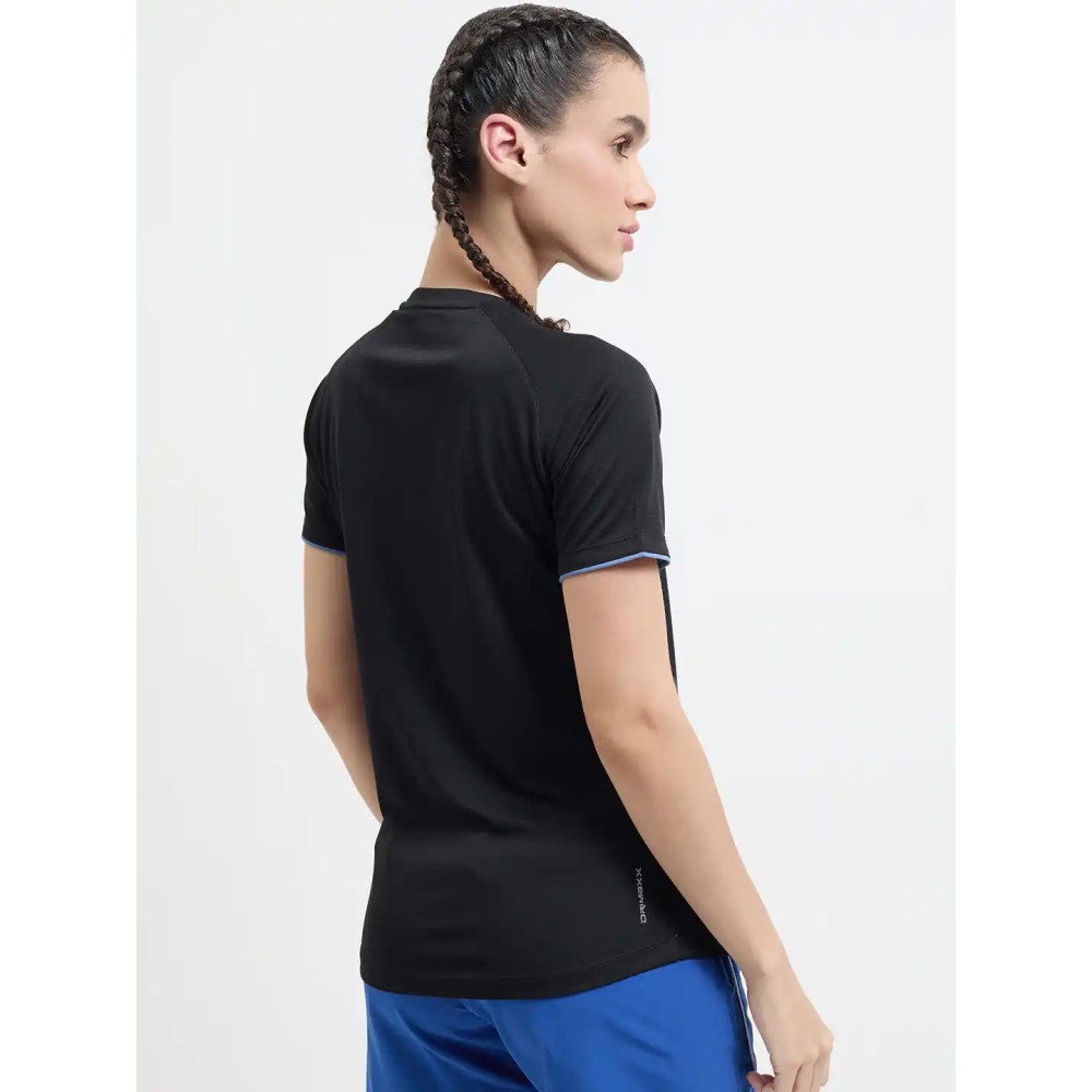 SG H1WT83151 Women Jet Black T-Shirt, Jet Black, S