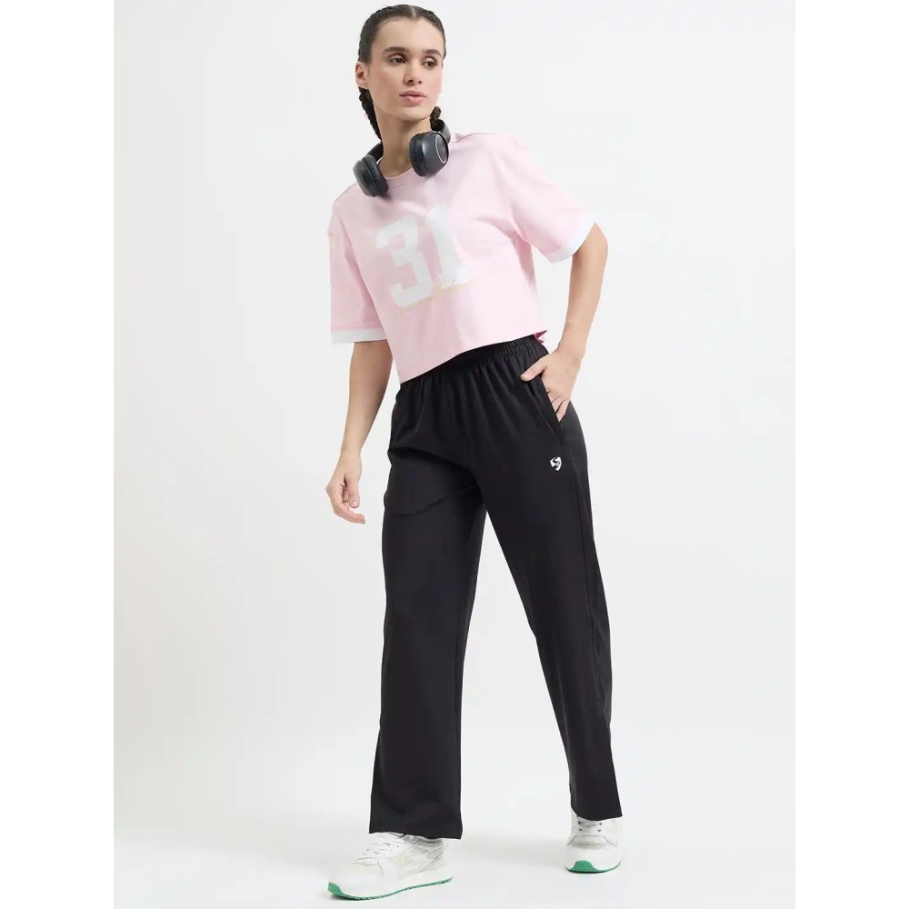 SG H1WT83171 Women Pink T-Shirt, Pink, S