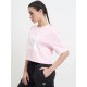 SG H1WT83171 Women Pink T-Shirt, Pink, S