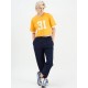 SG H1WT83172 Women Yellow T-Shirt, Yellow, S