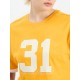 SG H1WT83172 Women Yellow T-Shirt, Yellow, S