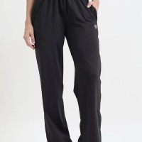 SG H1WTP83461 Women Black Track Pant, Black, S