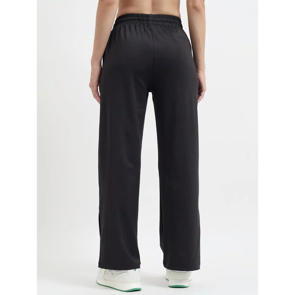 SG H1WTP83461 Women Black Track Pant, Black, S