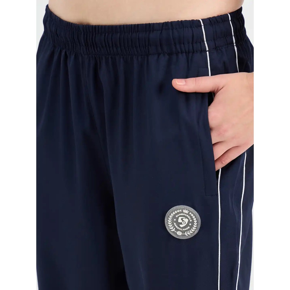SG H1WTP83501 Women Navy Track Pant, Navy, S SG H1WTP83501 Women Navy Track Pant, Navy, S