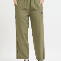 SG H1WTP83502 Women Khaki Track Pant, Khaki, S
