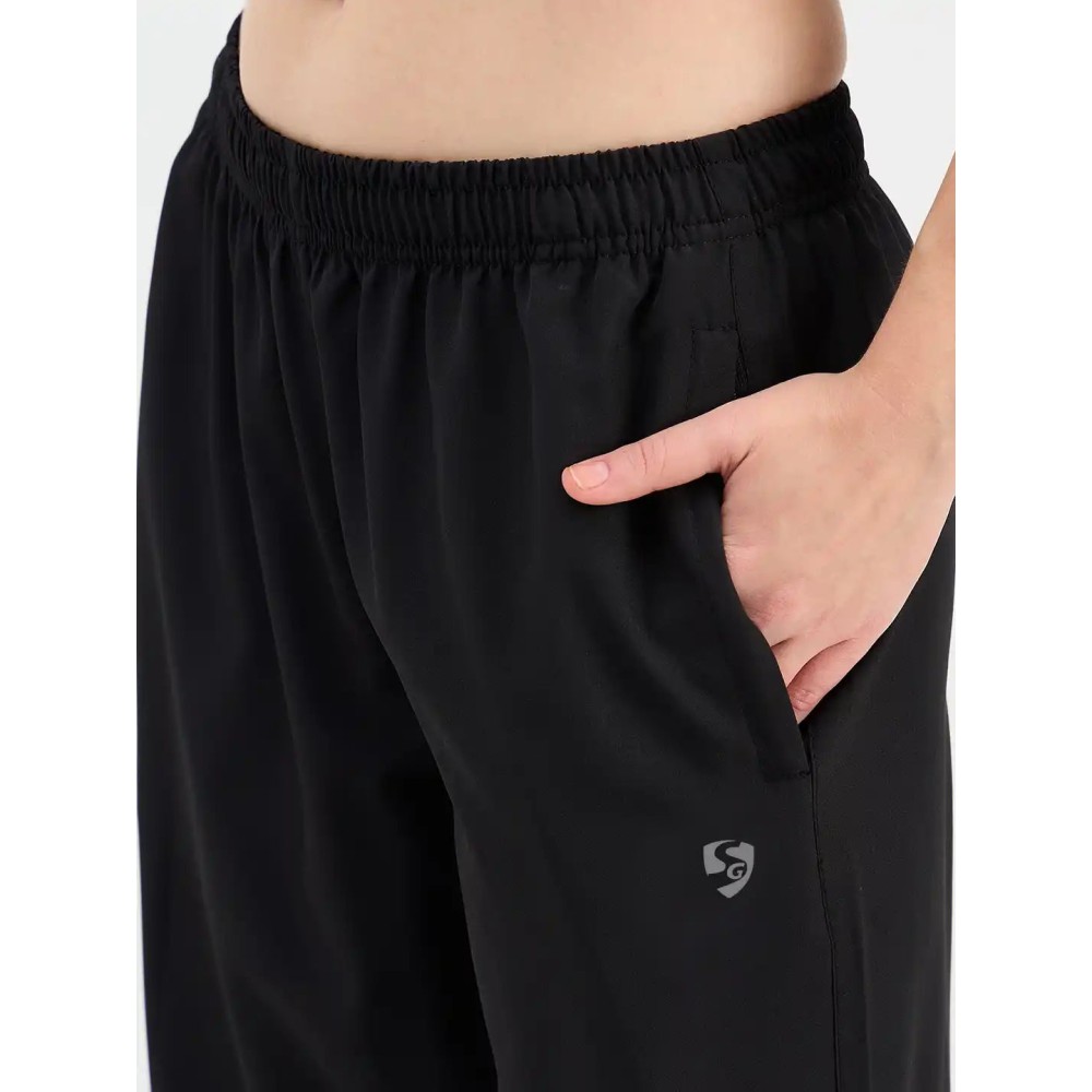 SG H1WTS83561 Women Black Tracksuit, Black, S SG H1WTS83561 Women Black Tracksuit, Black, S