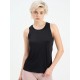 SG H1WV83011 Women Black T-Vest, Black, S SG H1WV83011 Women Black T-Vest, Black, S