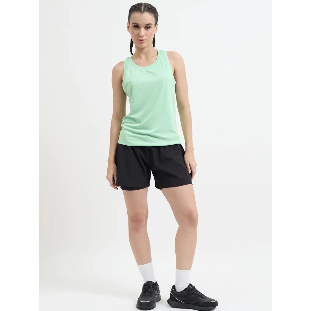 SG H1WV83012 Women Lime T-Vest, Lime, S