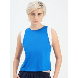 SG H1WV83081 Women Royal Blue T-Vest