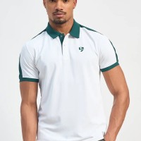 SG H2MP83822 Men White/Retro Polo T-Shirt, White/ Retro, S