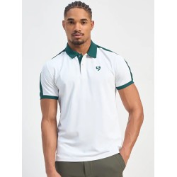 SG H2MP83822 Men White/Retro Polo T-Shirt