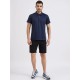 SG H2MP83851 Men Navy Polo T-Shirt, Navy, S