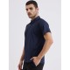 SG H2MP83851 Men Navy Polo T-Shirt, Navy, S