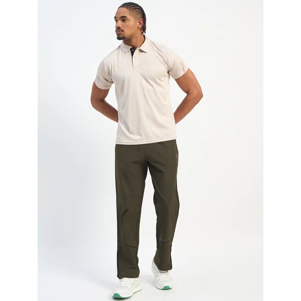 SG H2MP83852 Men Light Grey Polo T-Shirt, Light Grey, S