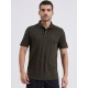 SG H2MP83871 Men Olive Polo T-Shirt, Olive, S SG H2MP83871 Men Olive Polo T-Shirt, Olive, S