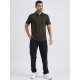 SG H2MP83871 Men Olive Polo T-Shirt, Olive, S SG H2MP83871 Men Olive Polo T-Shirt, Olive, S