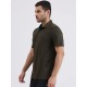 SG H2MP83871 Men Olive Polo T-Shirt, Olive, S SG H2MP83871 Men Olive Polo T-Shirt, Olive, S