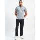 SG H2MP83872 Men Light Grey Polo T-Shirt, Light Grey, S SG H2MP83872 Men Light Grey Polo T-Shirt, Light Grey, S