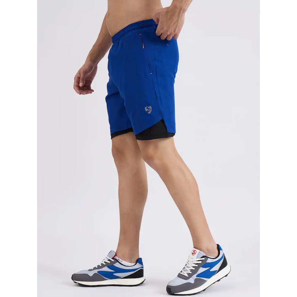 SG H2MS83892 Men Royal Blue Shorts, Royal Blue, S SG H2MS83892 Men Royal Blue Shorts, Royal Blue, S