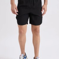 SG H2MS83911 Men Black Shorts, Black, S