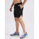 SG H2MS83911 Men Black Shorts, Black, S