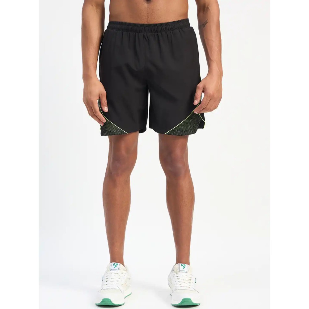 SG H2MS83931 Men Black Shorts, Black, S