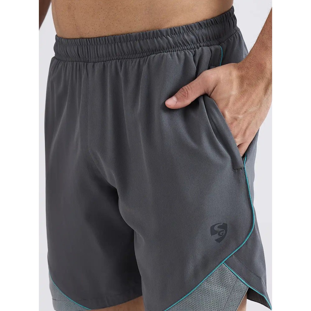 SG H2MS83932 Men Grey Shorts, Grey, S