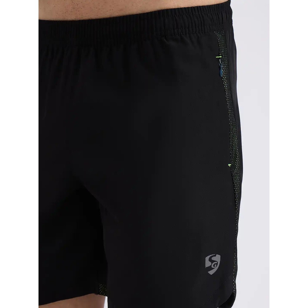 SG H2MS83951 Men Black/Fluro Shorts, Black/ Fluro, S SG H2MS83951 Men Black/Fluro Shorts, Black/ Fluro, S