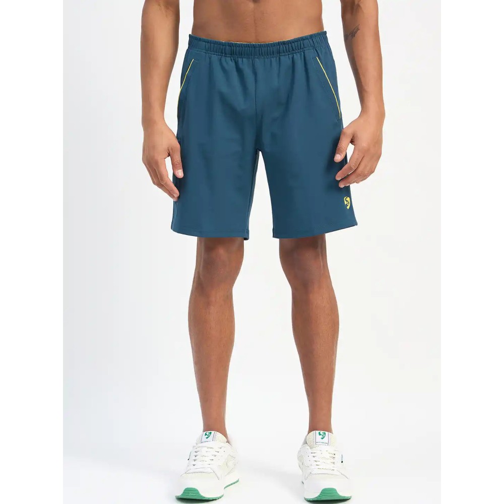 SG H2MS83961 Men Air Force/Yellow Shorts, Air Force/ Yellow, S