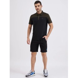SG H2MS83962 Men Black/ Royal Blue Shorts