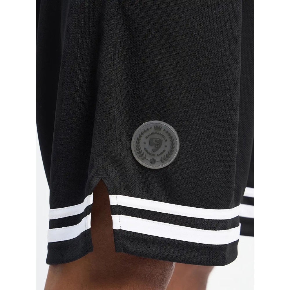 SG H2MS83974 Men Black Shorts, Black, S