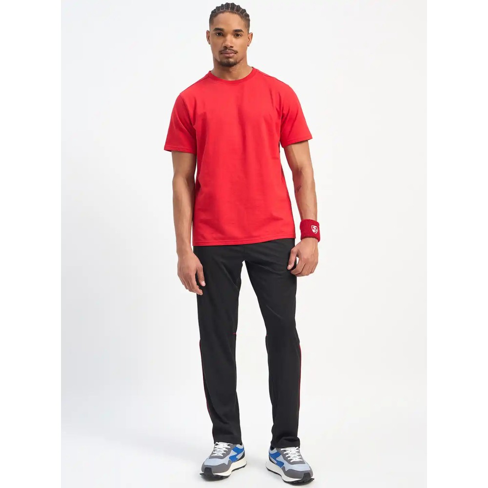 SG H2MT84191 Men Red T-Shirt, Red, S
