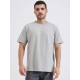 SG H2MT84192 Men Grey Melange T-Shirt, Grey Melange, S