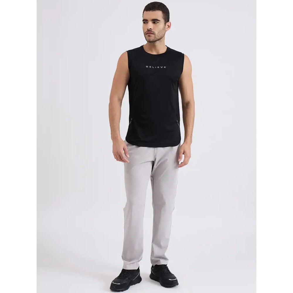 SG H2MTP83981 Men Light Grey Track Pant, Light Grey, S