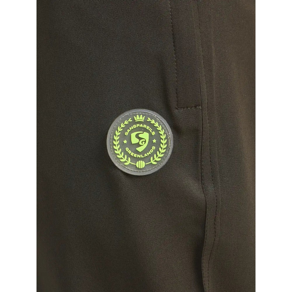 SG H2MTP84001 Men Olive Track Pant, Olive, S