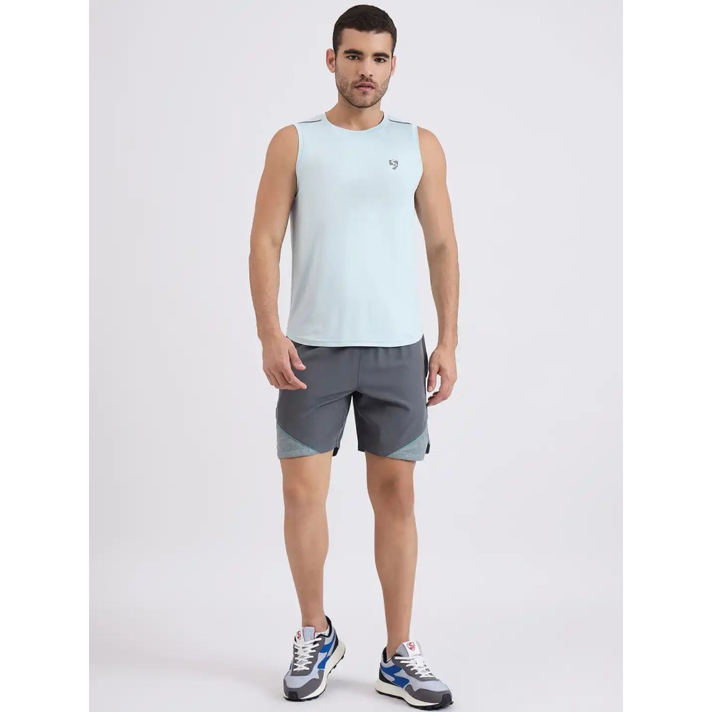 SG H2MV83581 Men Sky Rare T-Vest, Sky Rare, S SG H2MV83581 Men Sky Rare T-Vest, Sky Rare, S