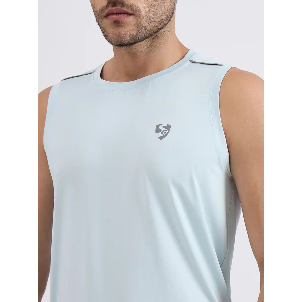 SG H2MV83581 Men Sky Rare T-Vest, Sky Rare, S SG H2MV83581 Men Sky Rare T-Vest, Sky Rare, S