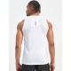 SG H2MV83591 Men White T-Vest, White, S