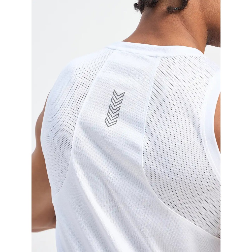 SG H2MV83591 Men White T-Vest, White, S