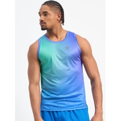 SG H2MV83621 Men Blue Green T-Vest