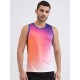 SG H2MV83622 Men Orange Purple T-Vest, Orange Purple, S