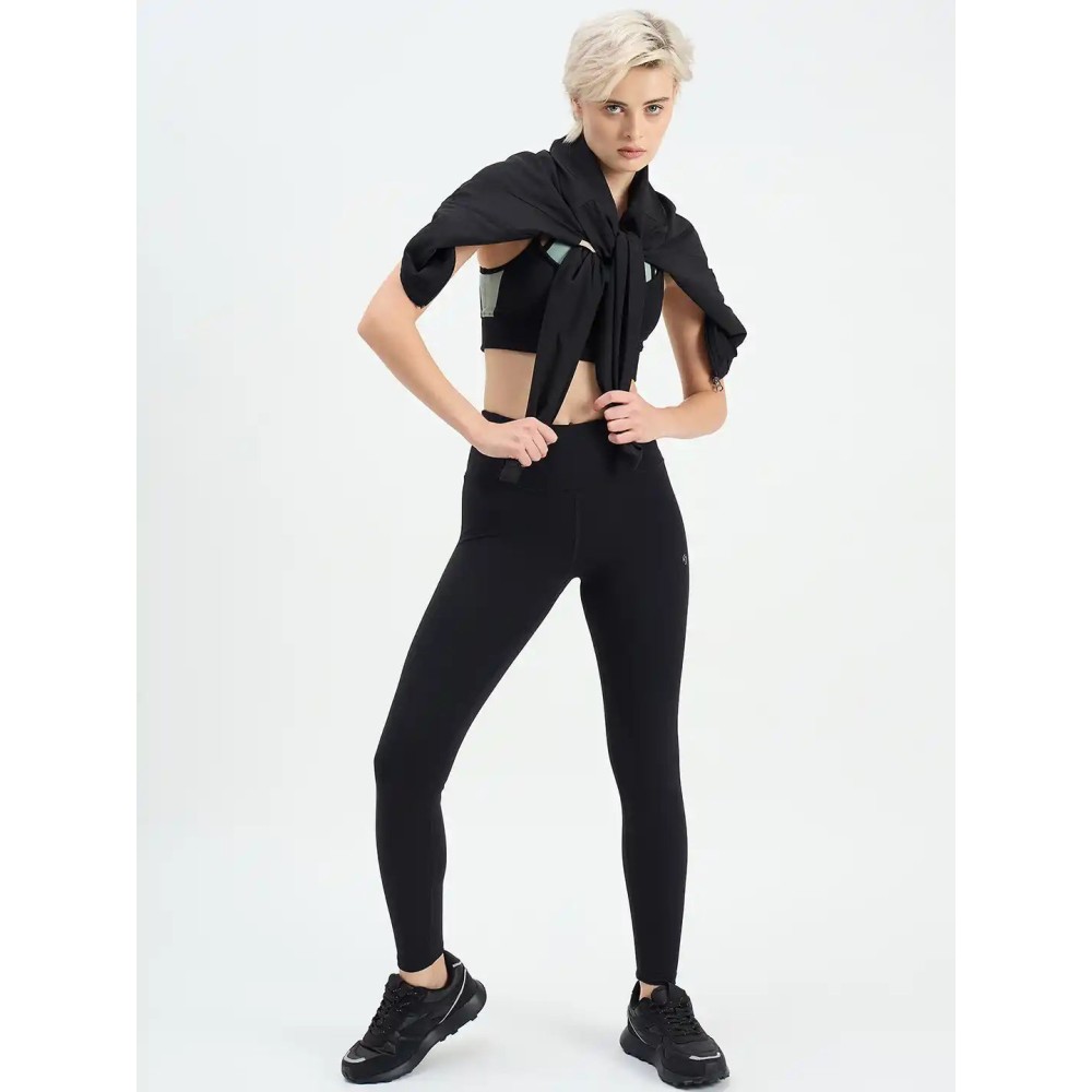 SG H2WL83402 Women Black Legging, Black, S SG H2WL83402 Women Black Legging, Black, S