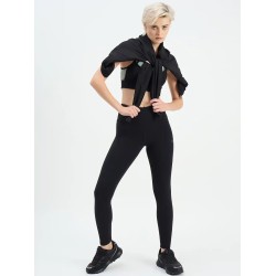 SG H2WL83402 Women Black Legging