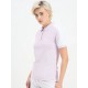 SG H2WP83241 Women Lilac/White Polo T-Shirt, Lilac/ White, S SG H2WP83241 Women Lilac/White Polo T-Shirt, Lilac/ White, S