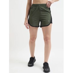 SG H2WS83252 Women Olive Green Shorts