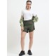 SG H2WS83252 Women Olive Green Shorts, Olive Green, S